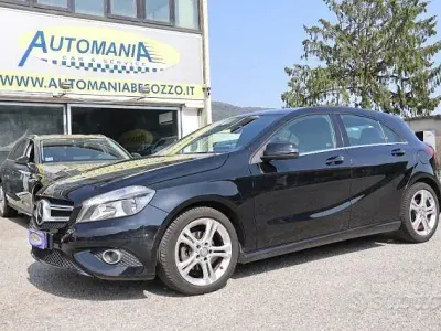 Usata Mercedes A180 Edition 109 CV (80 kW) 2015 Nero Utilitaria