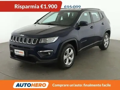 Usata Jeep Compass Longitude 120 CV (88 kW) 2018 Blu SUV