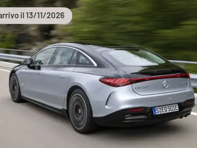 Nuova Mercedes EQS580 Advanced Plus 264 kW (360 CV) 2026 Argento Coupé