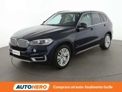 Usata BMW X5 218 CV (160 kW) 2015 Blu/azzurro SUV