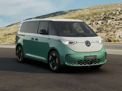 Nowe VW ID. Buzz Pro 210 kW (286 KM) 2026 Biały Minivan