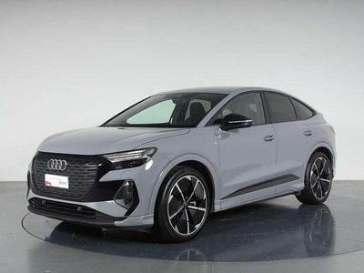 Usata Audi Q4 Sportback e-tron S-Line 150 kW (204 CV) 2023 Grigio selce SUV