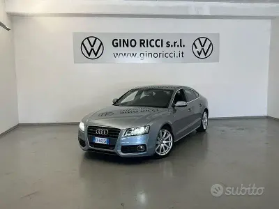 Usata Audi A5 Sportback Advanced 170 CV (125 kW) 2010 Grigio Utilitaria