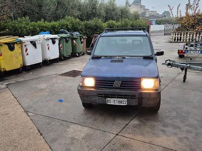 Usata Fiat Panda 4x4 48 CV (35 kW) 1992 Blu Utilitaria