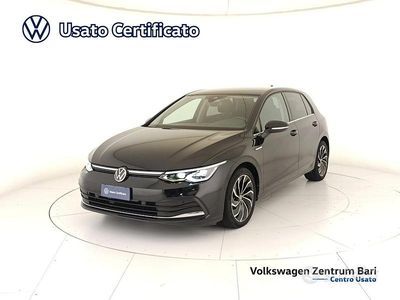 Usata VW Golf VIII Style 130 CV (95 kW) 2020 Nero Berlina