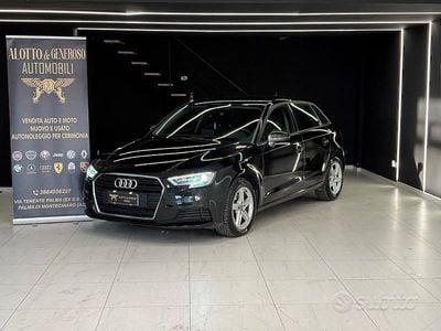 Usata Audi A3 Business 116 CV (85 kW) 2018 Nero Berlina