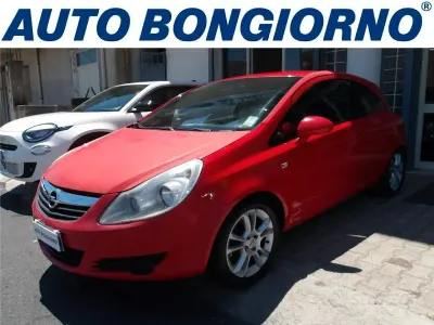 Usata Opel Corsa Sport 90 CV (66 kW) 2008 Rosso Utilitaria