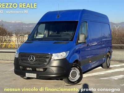 Usata Mercedes Sprinter 114 CV (83 kW) 2020 Blu Furgone
