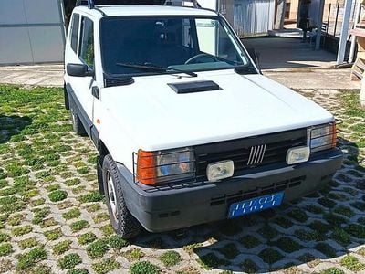 Second-hand Fiat Panda 4x4 54 CP (39 kW) 2002 Alb Hatchback