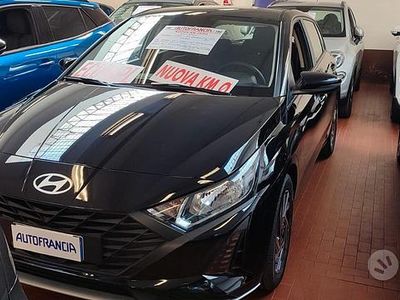 Nuova Hyundai i20 2025 Nero Berlina