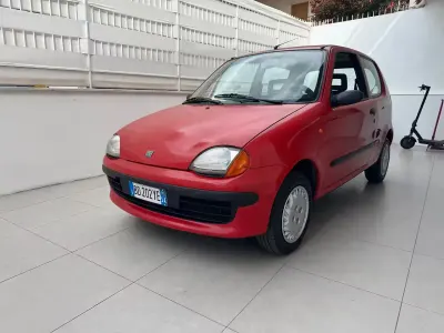 Usata Fiat Seicento 54 CV (39 kW) 1999 Rosso Utilitaria