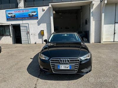 Usata Audi A3 Ambition 110 CV (80 kW) 2015 Nero Berlina