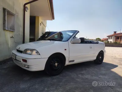 Usata Suzuki Swift 68 CV (50 kW) 1994 Bianco Cabrio