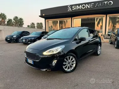 Usata Ford Fiesta Titanium 86 CV (63 kW) 2020 Nero Utilitaria