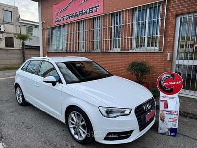 Usata Audi A3 Sport 110 CV (80 kW) 2016 Bianco Berlina