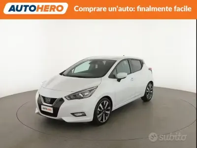 Gebraucht Nissan Micra Tekna 101 PS (74 kW) 2019 Weiß Kleinwagen