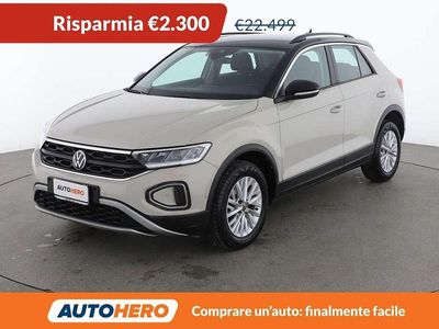 Usata VW T-Roc Life 116 CV (85 kW) 2022 Beige SUV