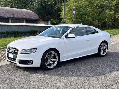 Usata Audi A5 S-Line 2011 Bianco Coupé