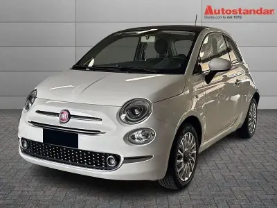 Usata Fiat 500 Lounge 69 CV (50 kW) 2017 Bianco Utilitaria