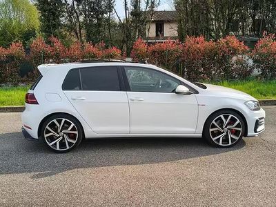 Usata VW Golf VII GTI 245 CV (180 kW) 2018 Bianco Berlina