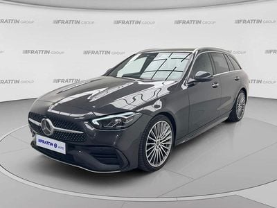 Usata Mercedes C220 Premium 200 CV (147 kW) 2023 Grigio scuro Station wagon