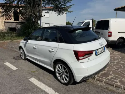 Usata Audi A1 Sportback S-Line 116 CV (85 kW) 2017 Bianco Utilitaria