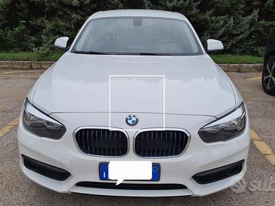 Usata BMW 116 2018 Bianco Utilitaria