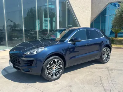 Usata Porsche Macan 340 CV (250 kW) 2015 Blu SUV