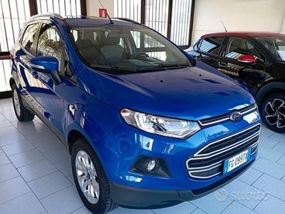 Usata Ford Ecosport 125 CV (91 kW) 2016 Blu/azzurro SUV