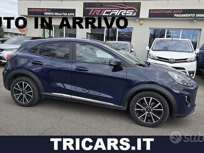 Usata Ford Puma Titanium 120 CV (88 kW) 2022 Blu SUV