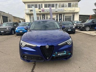 Usata Alfa Romeo Stelvio Sprint 190 CV (139 kW) 2021 Blu SUV