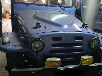 Usata Fiat Campagnola 1960 Blu Cabrio