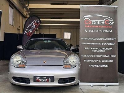 Usata Porsche 986 Boxster 220 CV (161 kW) 2001 Grigio Cabrio