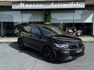 Usata VW Tiguan R-line 150 CV (110 kW) 2023 Nero SUV