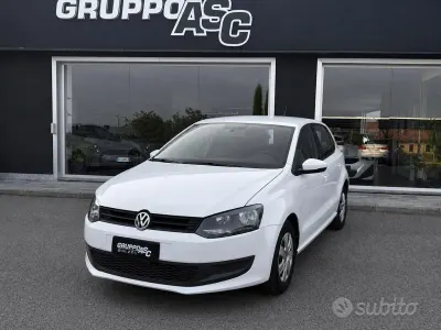 Usata VW Polo Trendline 60 CV (44 kW) 2014 Bianco Berlina