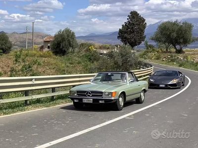 Usata Mercedes SL350 1970 Verde Cabrio