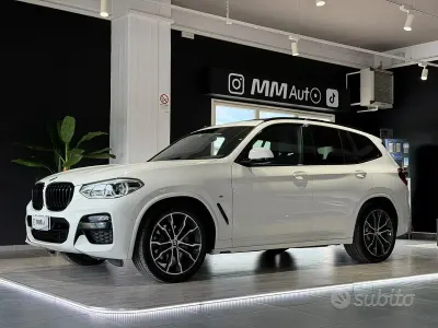 Usata BMW X3 M Sport 190 CV (139 kW) 2020 Bianco SUV