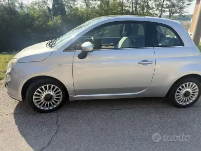 Usata Fiat 500 75 CV (55 kW) 2009 Grigio Cabrio