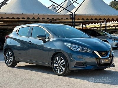 Używany Nissan Micra Acenta 90 KM (66 kW) 2018 Szary Hatchback
