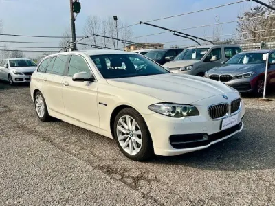 Usata BMW 518 143 CV (105 kW) 2014 Bianco Station wagon