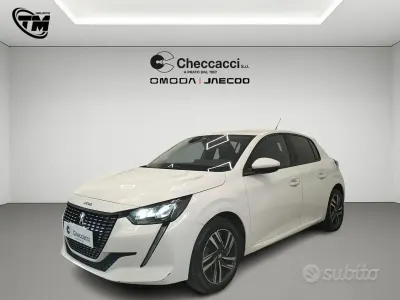 Usata Peugeot 208 Allure 102 CV (75 kW) 2021 Bianco Utilitaria