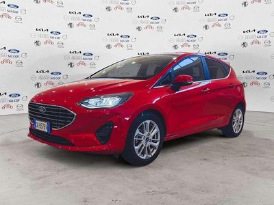 Usata Ford Fiesta Titanium 125 CV (91 kW) 2023 Rosso Utilitaria