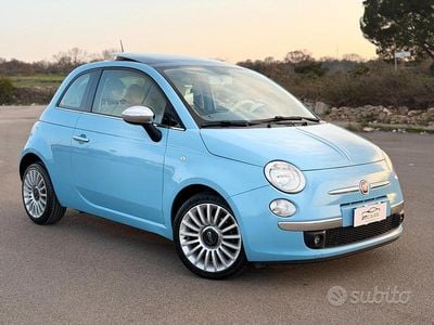 Usata Fiat 500 Lounge 86 CV (63 kW) 2013 Blu Berlina