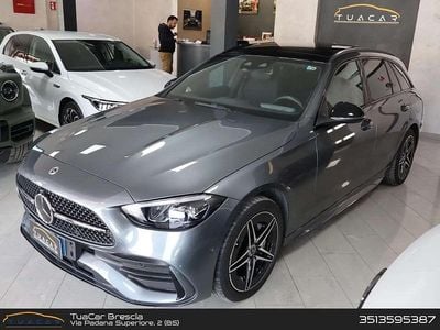 Usata Mercedes C300e AMG Line Premium 313 CV (230 kW) 2025 Grigio Station wagon