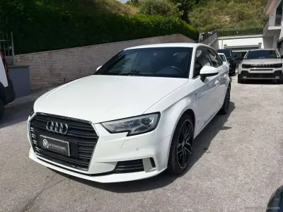 Usata Audi A3 Sport 150 CV (110 kW) 2018 Bianco Berlina