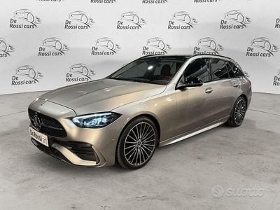 Usata Mercedes C220 Premium 200 CV (147 kW) 2022 Grigio Station wagon