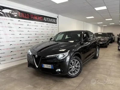 Usata Alfa Romeo Stelvio 190 CV (139 kW) 2021 Nero SUV