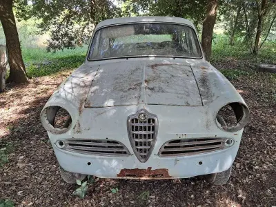 Usata Alfa Romeo Giulietta Ti 109 CV (80 kW) 1958 Blu/azzurro Berlina