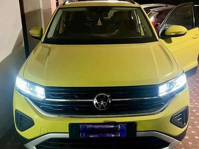 Usata VW T-Cross Edition 95 CV (69 kW) 2024 Giallo SUV