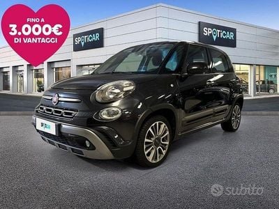 Usata Fiat 500L Cross 95 CV (69 kW) 2018 Grigio Monovolume